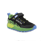 Primigi pantofi baieti sport Gore-Tex 24-36 Tess.Rete Nero-Verde Fluo