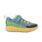 Primigi pantofi baieti sport Gore-Tex 24-36 Tess.Rete Petrolio-Verde