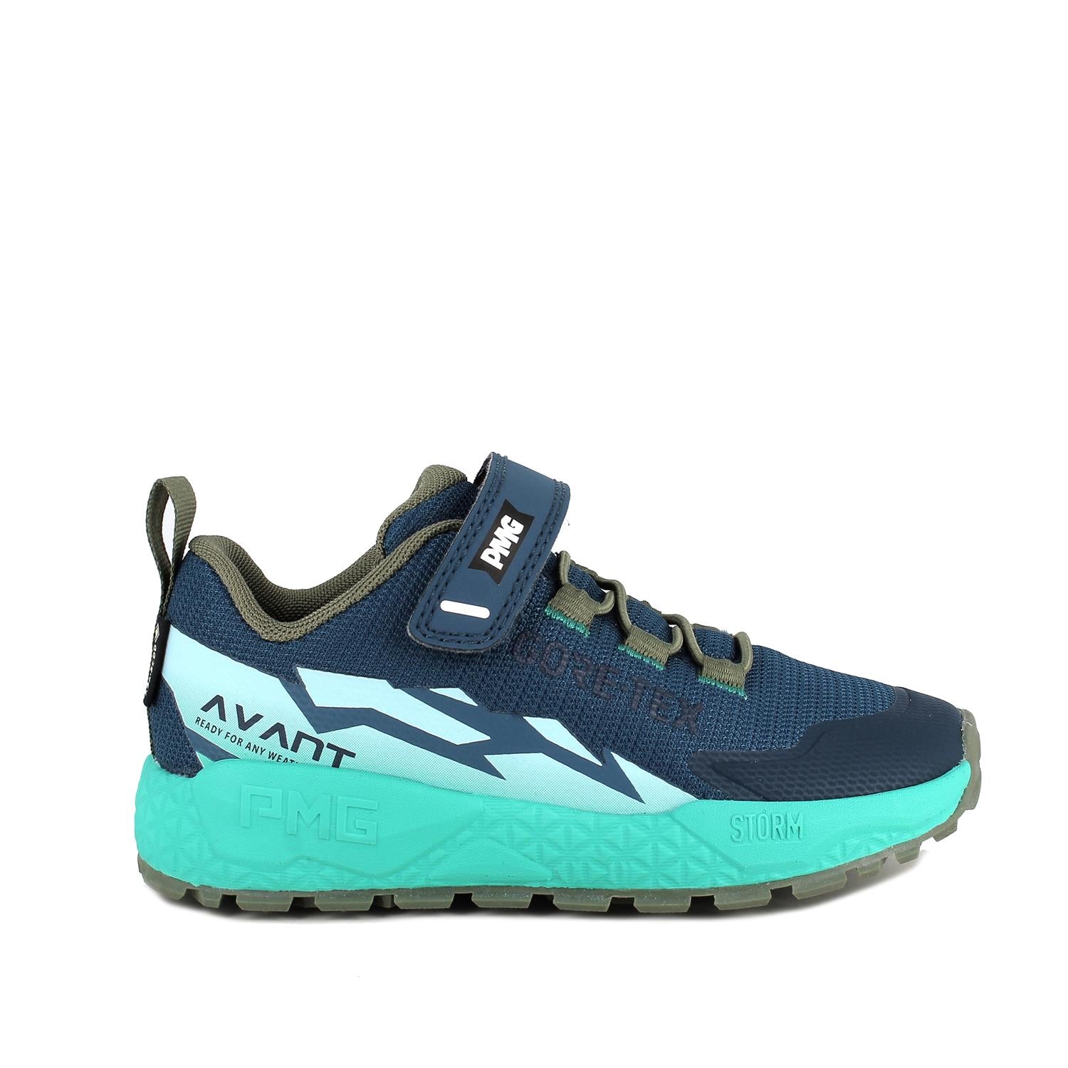 Primigi pantofi baieti sport Gore-Tex 25-37 Tess Nylon Ottanio-Aqua