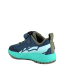 Primigi pantofi baieti sport Gore-Tex 25-37 Tess Nylon Ottanio-Aqua