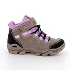 Primigi pantofi fete cu siret elastic GORE-TEX 31-35 Scam Gomm Marmot/Nero