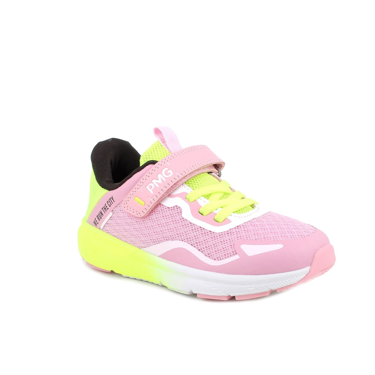 Primigi pantofi fete sport 26-37 Pink-Yellow Fluo