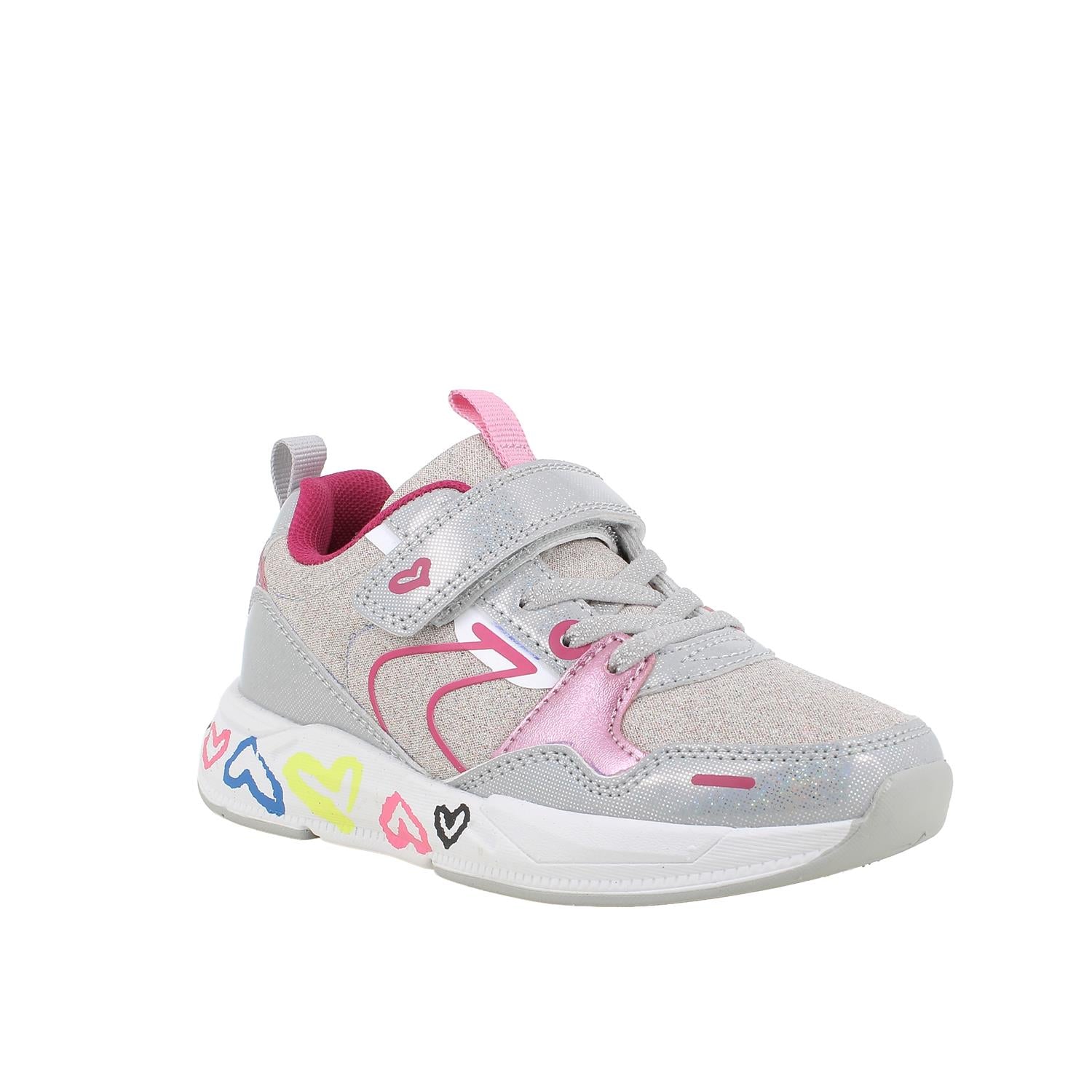 Primigi pantofi fete sport 26-37 Vern.Glit/Glitt Argento
