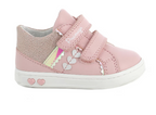 Primigi pantofi fetite 18-24 Roz Baby cu inimioare