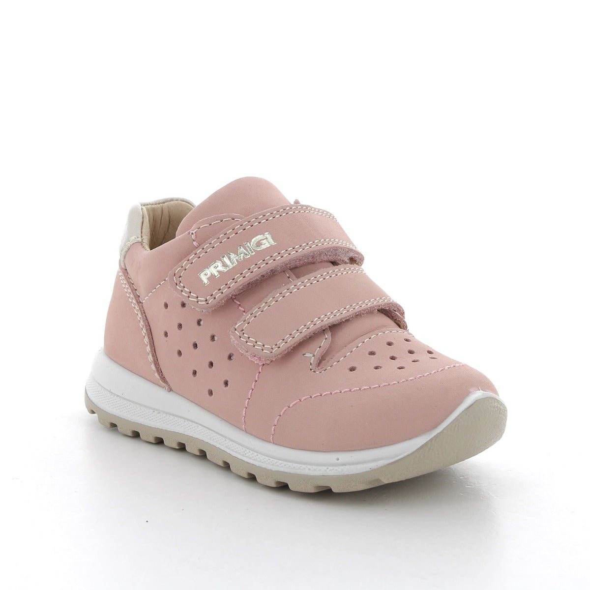 Primigi pantofi fetite 18-24 Roz pudra perforat