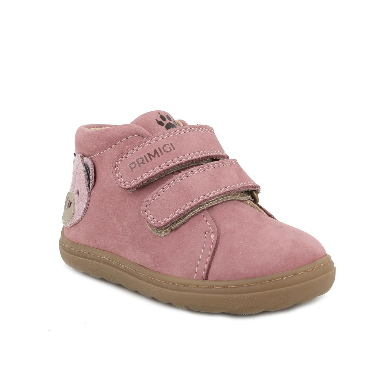 Primigi pantofi fetite 20-24 Nabuk Canyon Rosa cu ursulet Imagine principală a produsului
