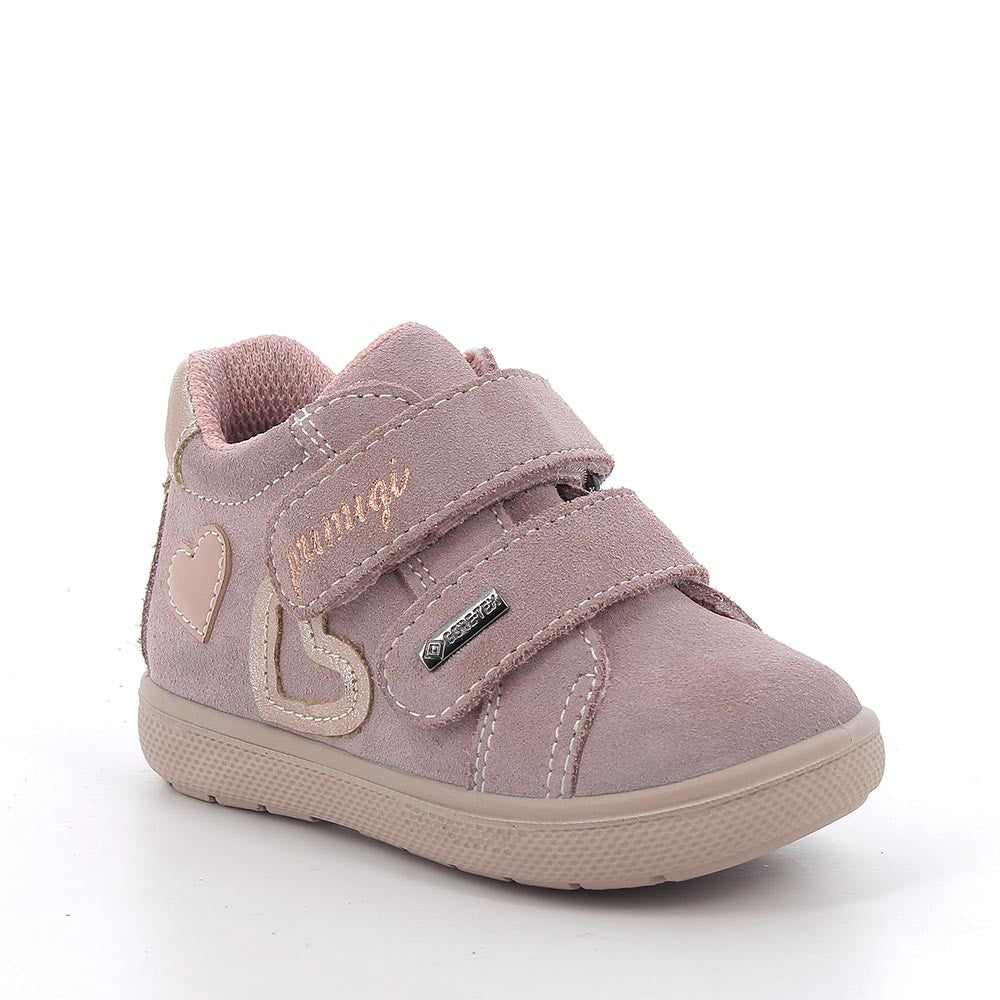 Primigi pantofi fetite GORE-TEX 19-24 Scamosciati Phard Rosa cu inimioare