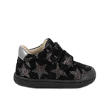Primigi pantofi fetite Slim Fit 18-24 Scamosc Stelle Nero