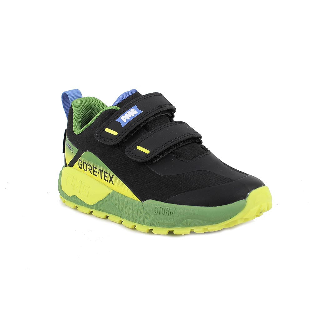Primigi pantofi sport baieti GORE-TEX 30-35 Tes.Nylon Negro/Giallo