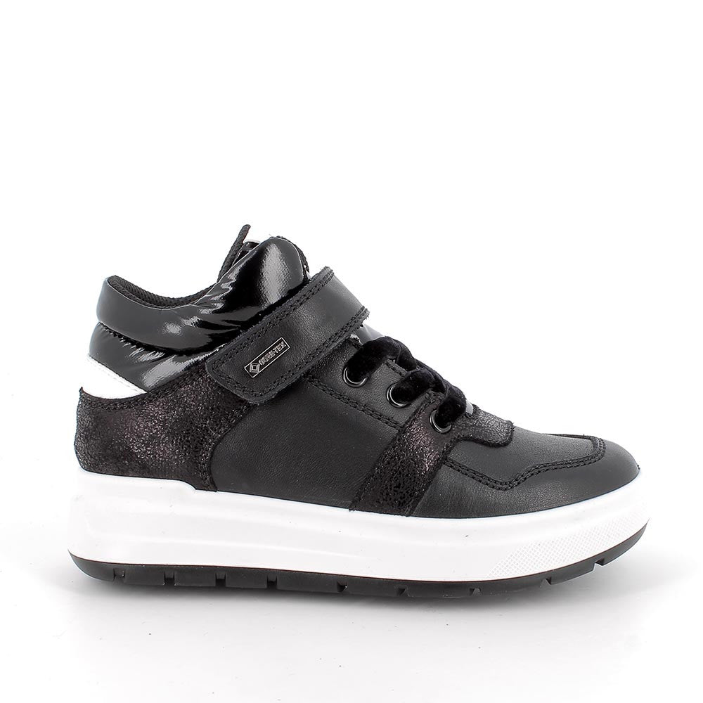 Primigi pantofi sport fete cu siret GORE-TEX 27-30 Nappa Nero