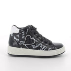 Primigi pantofi sport fete cu siret si fermoar 31-34  S.Nappa/S.Vern Nero