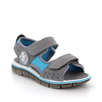 Primigi sandale baieti 26-30 Grey-Turqoise cu 76