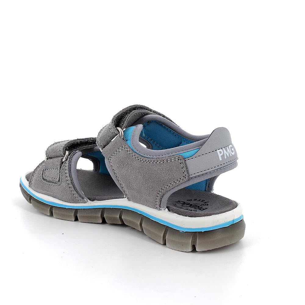Primigi sandale baieti 31-35 Grey-Turqoise cu 76