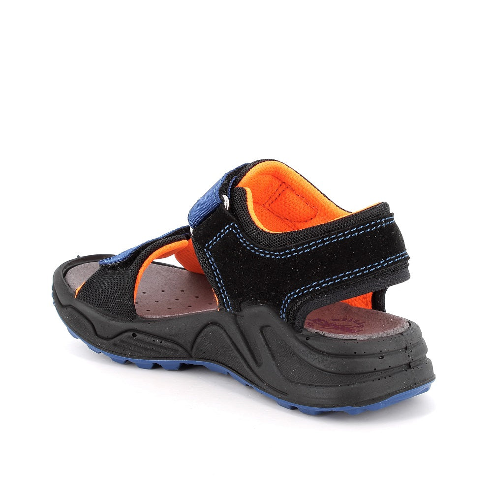 Primigi sandale baieti 31-35 Black-Light Blue