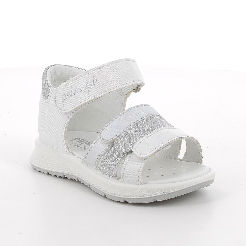 Primigi sandale fete Primii Pasi 20-29 Lux Bianco e argento