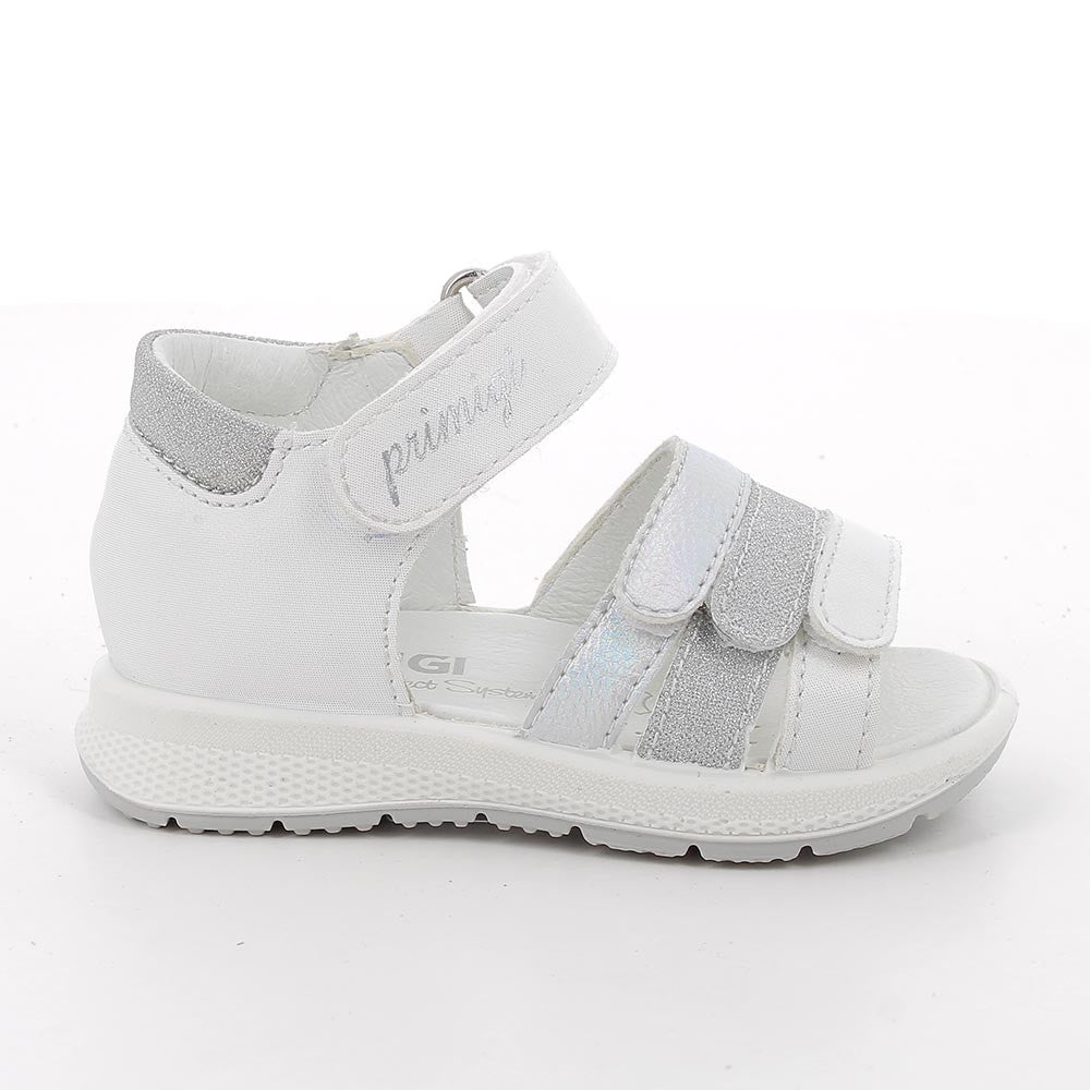 Primigi sandale fete Primii Pasi 20-29 Lux Bianco e argento
