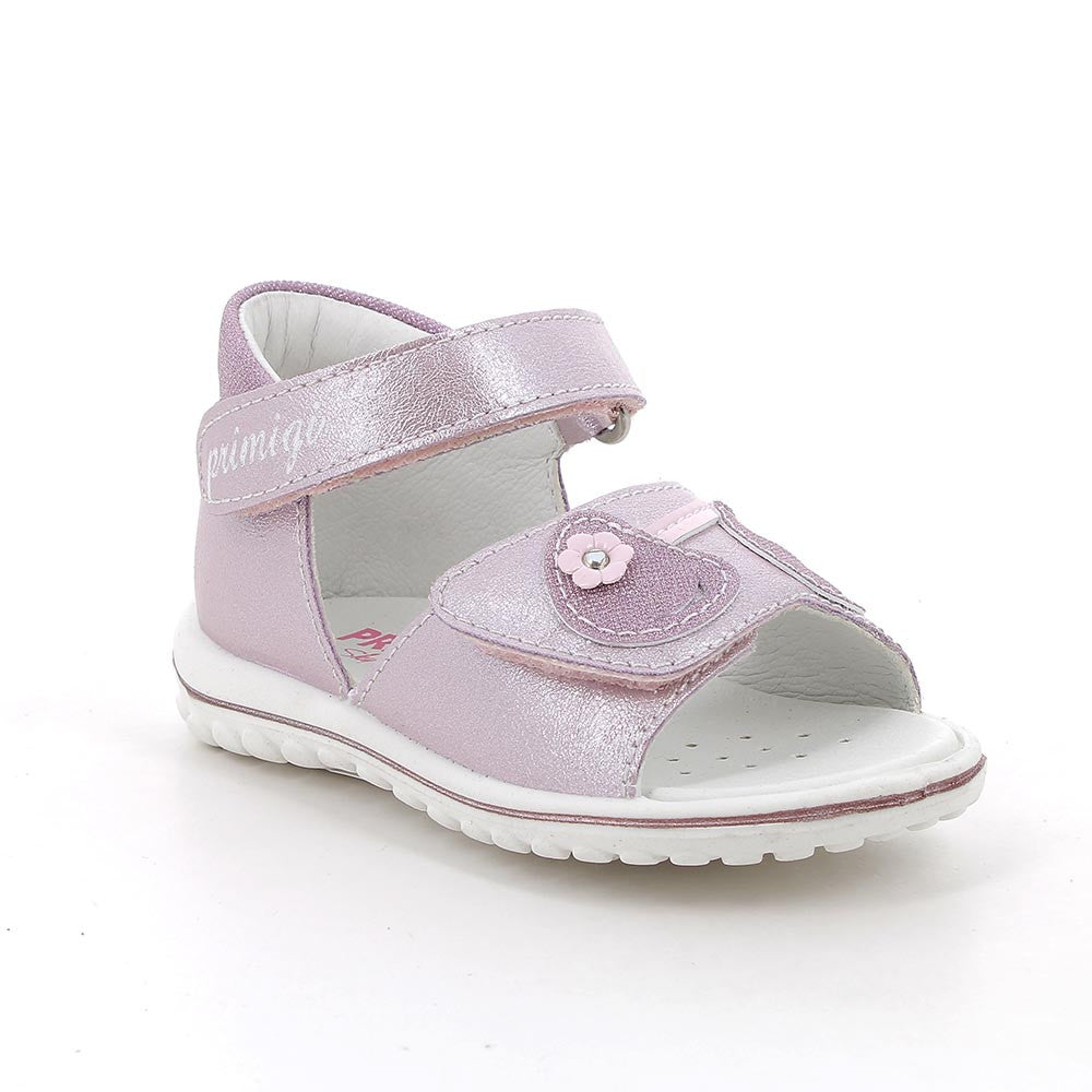 Primigi sandale fetite 19-24 Pearled Light Pink cu cirese Imagine principală a produsului