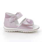 Primigi sandale fetite 19-24 Pearled Light Pink cu cirese