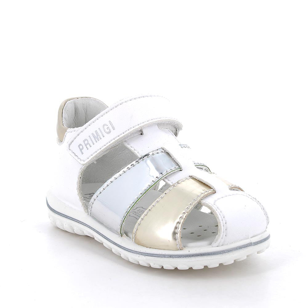 Primigi sandale fetite 19-24 White-Silver & Platinum Imagine principală a produsului