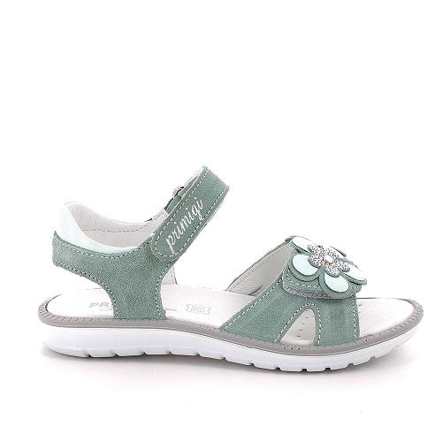 Primigi sandale fetite 25-30 Mint Green cu flori