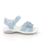 Primigi sandale fetite cu floricele 26-30 Sky BLue