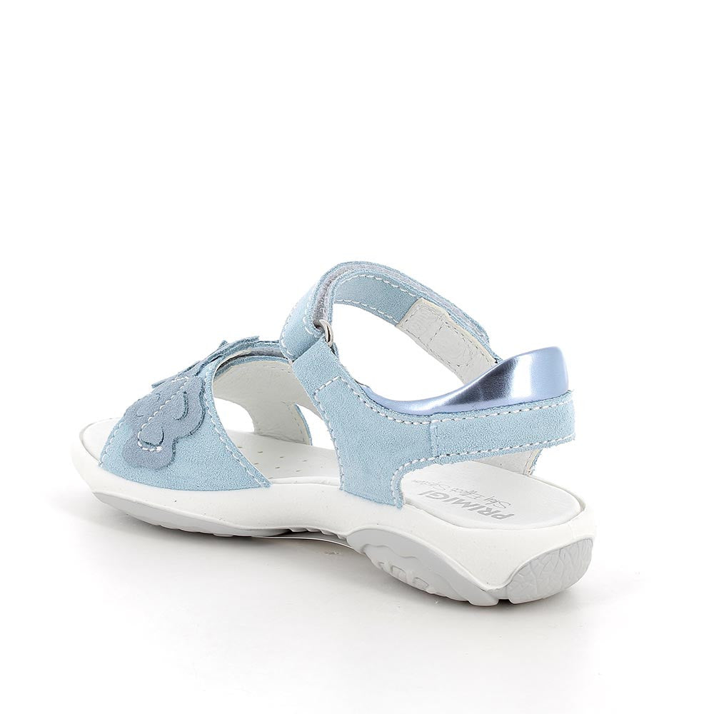 Primigi sandale fetite cu floricele 26-30 Sky BLue