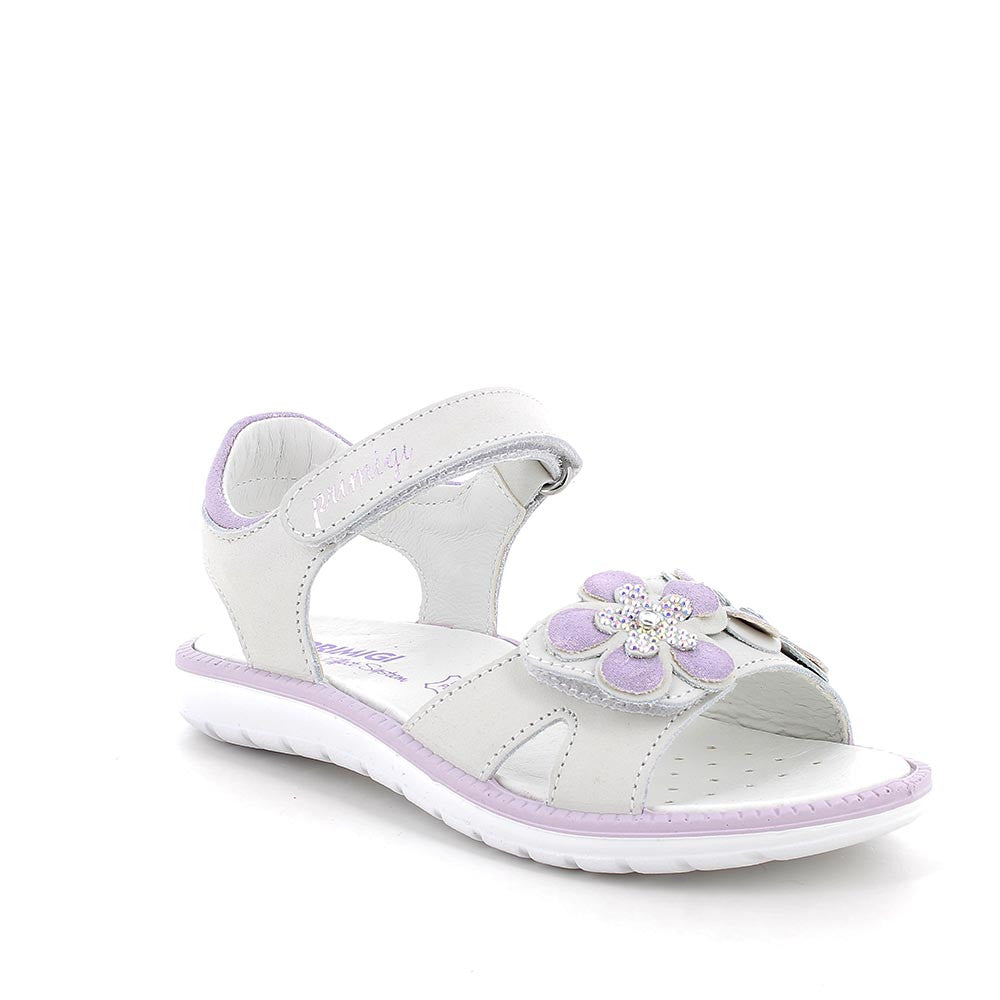 Primigi sandale fetite cu floricele 26-30 White Imagine principală a produsului