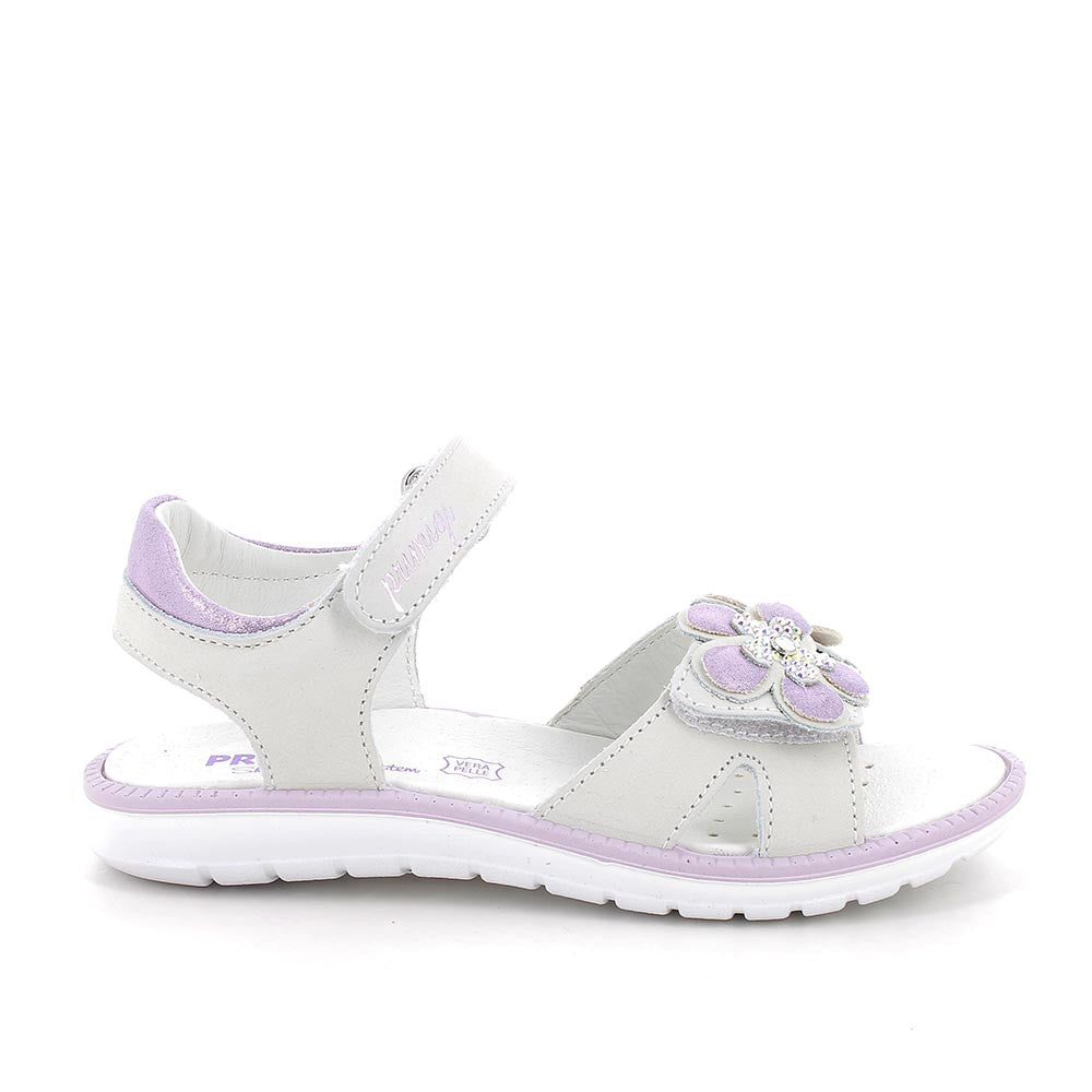 Primigi sandale fetite cu floricele 26-30 White