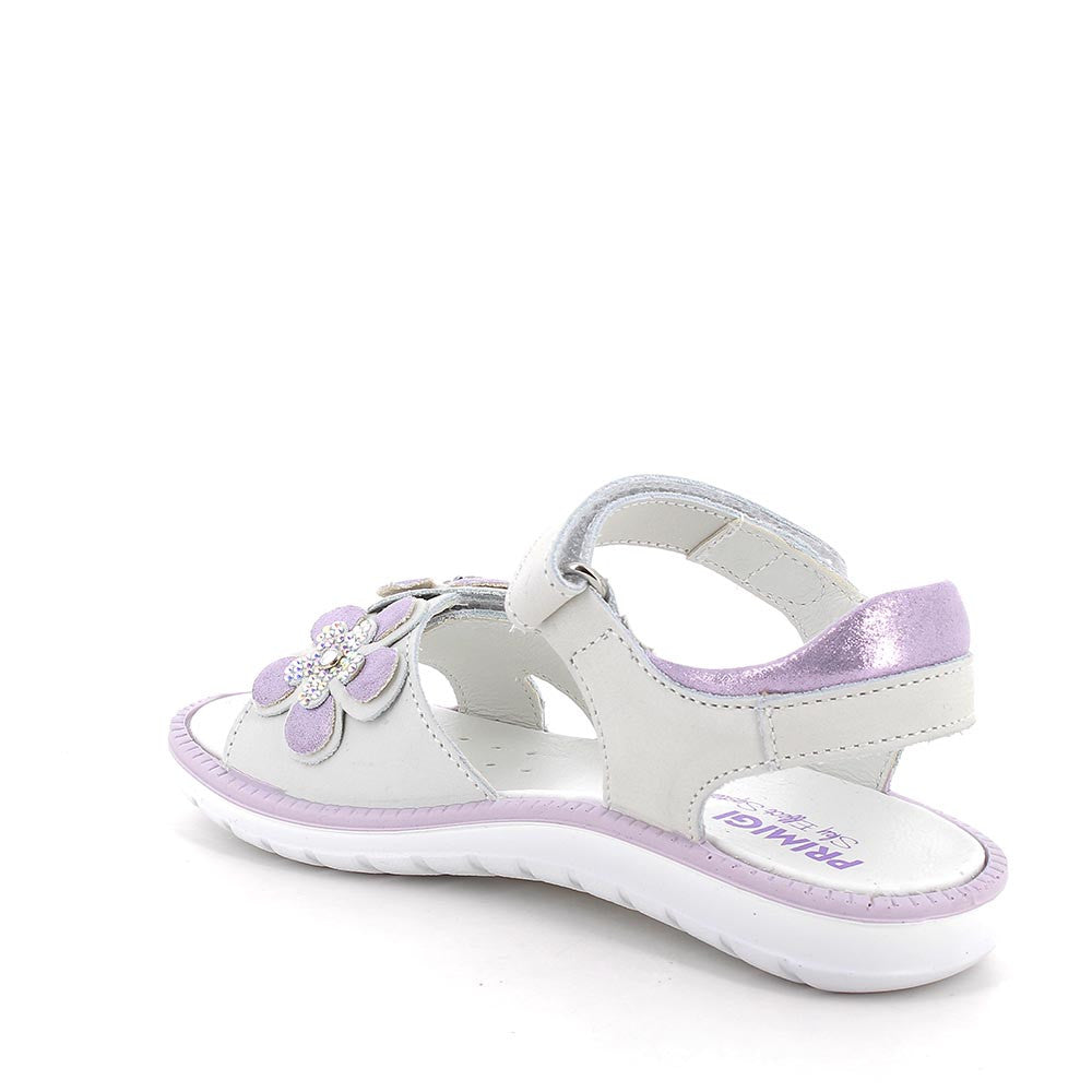 Primigi sandale fetite cu floricele 26-30 White