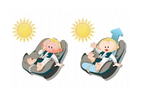 Aeromoov protectie antitranspiratie scaun auto GR 1 pentru 9-18 kg Antracit