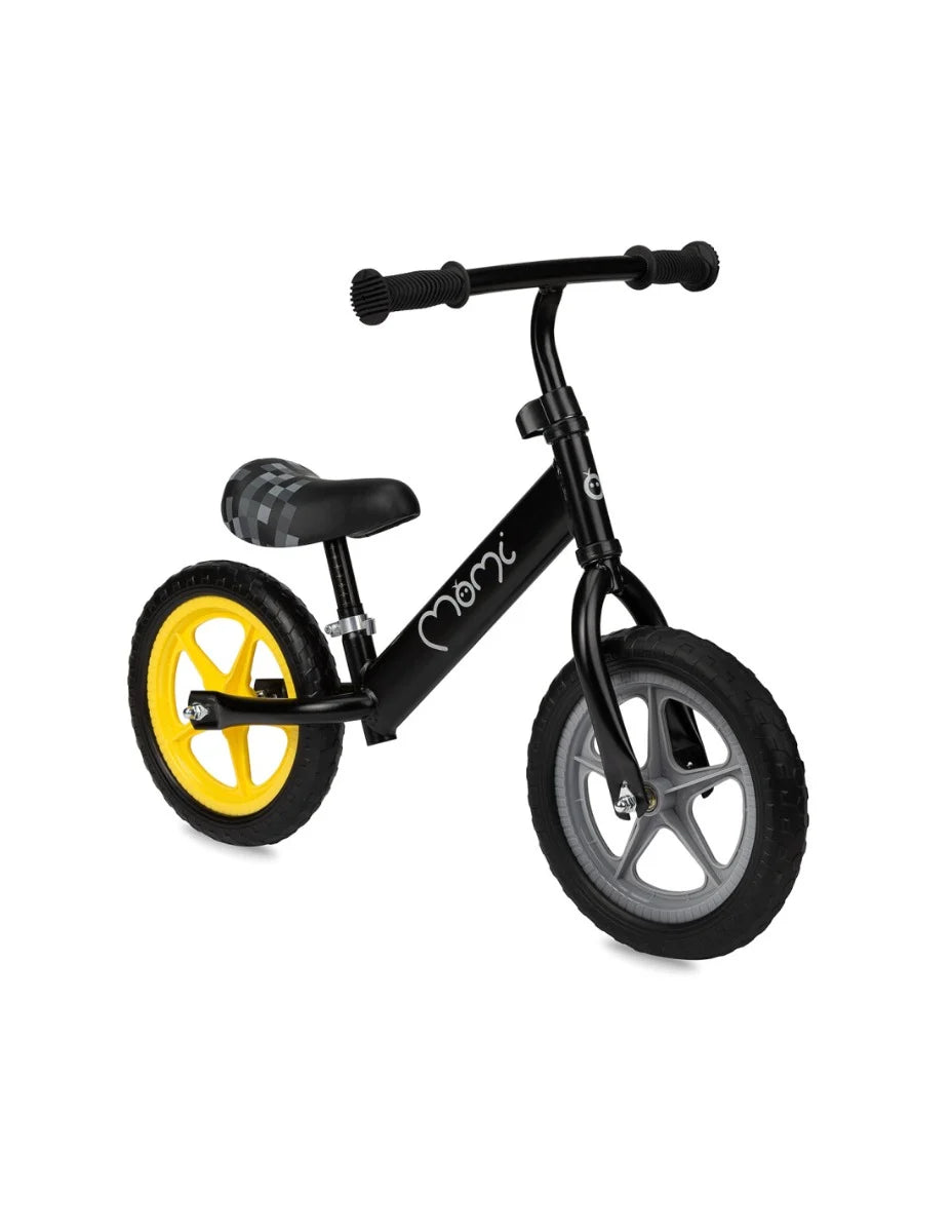 Momi bicicleta fara pedale FLEET 3 ani+ Black Imagine principală a produsului