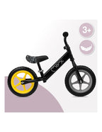 QKids bicicleta fara pedale FLEET 3 ani+ Black