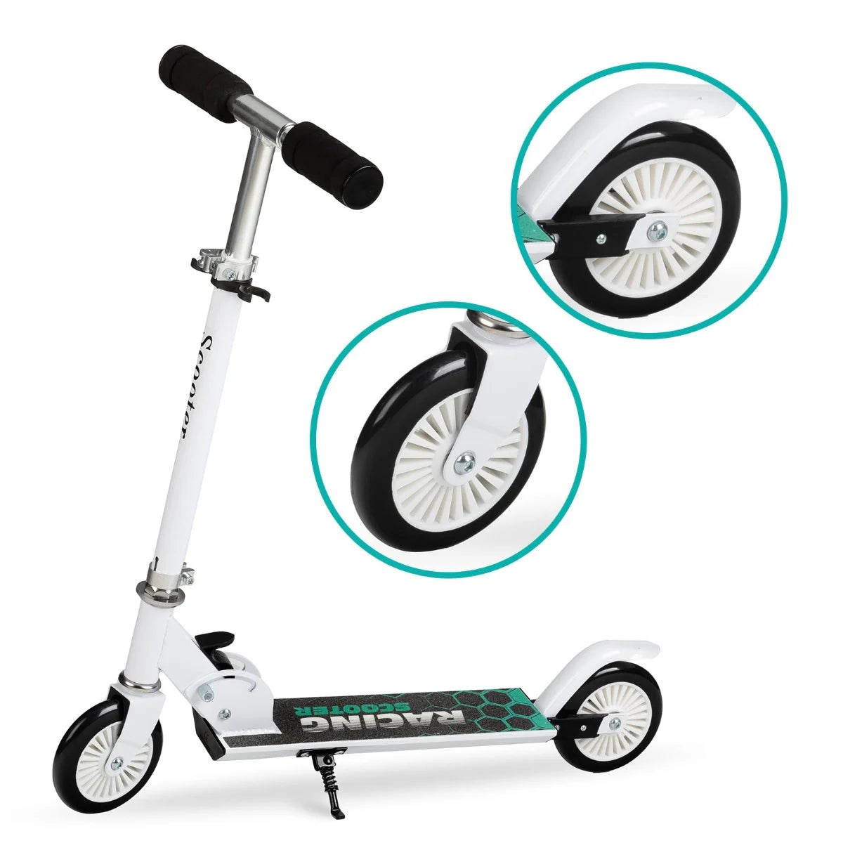 QKids trotineta copii aluminiu FLO 3 ani+ Green