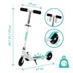 QKids trotineta copii aluminiu FLO 3 ani+ Light Blue