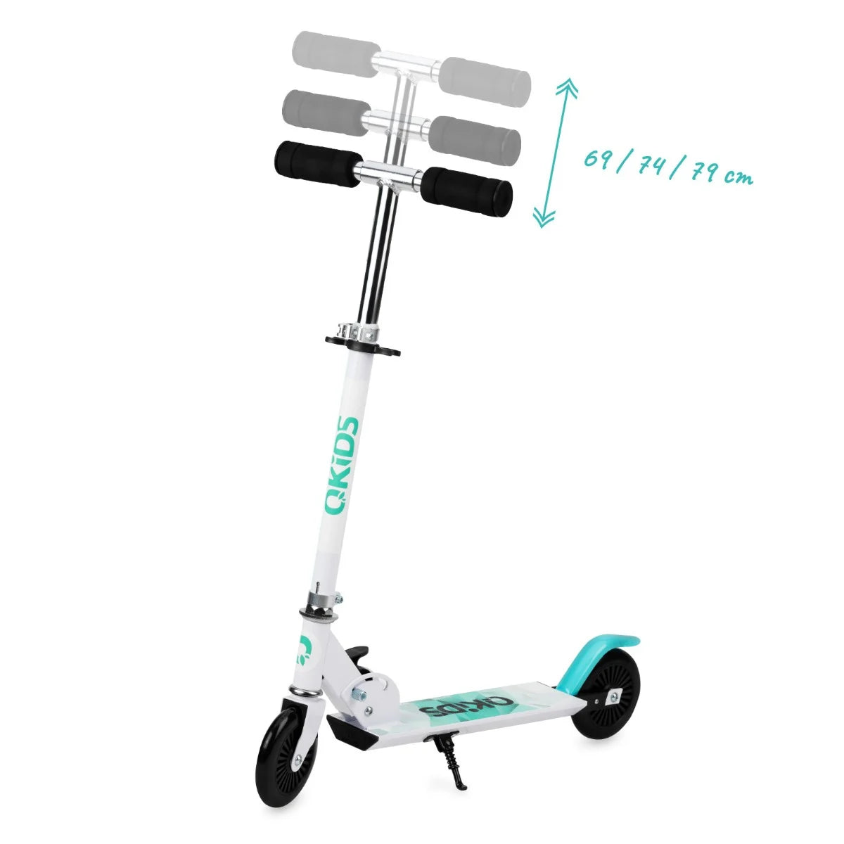 QKids trotineta copii aluminiu FLO 3 ani+ Light Blue