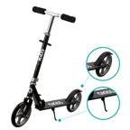 QKids trotineta copii pliabila freestyle WEISS 3 ani+ Black