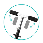 QKids trotineta copii pliabila freestyle WEISS 3 ani+ Black