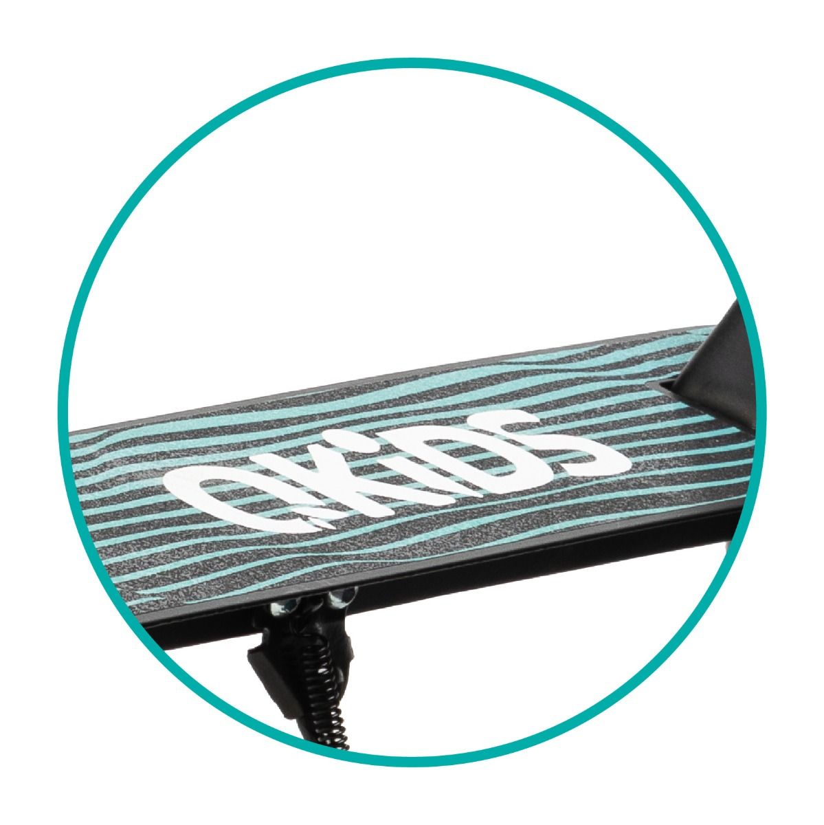 QKids trotineta copii pliabila freestyle WEISS 3 ani+ Green