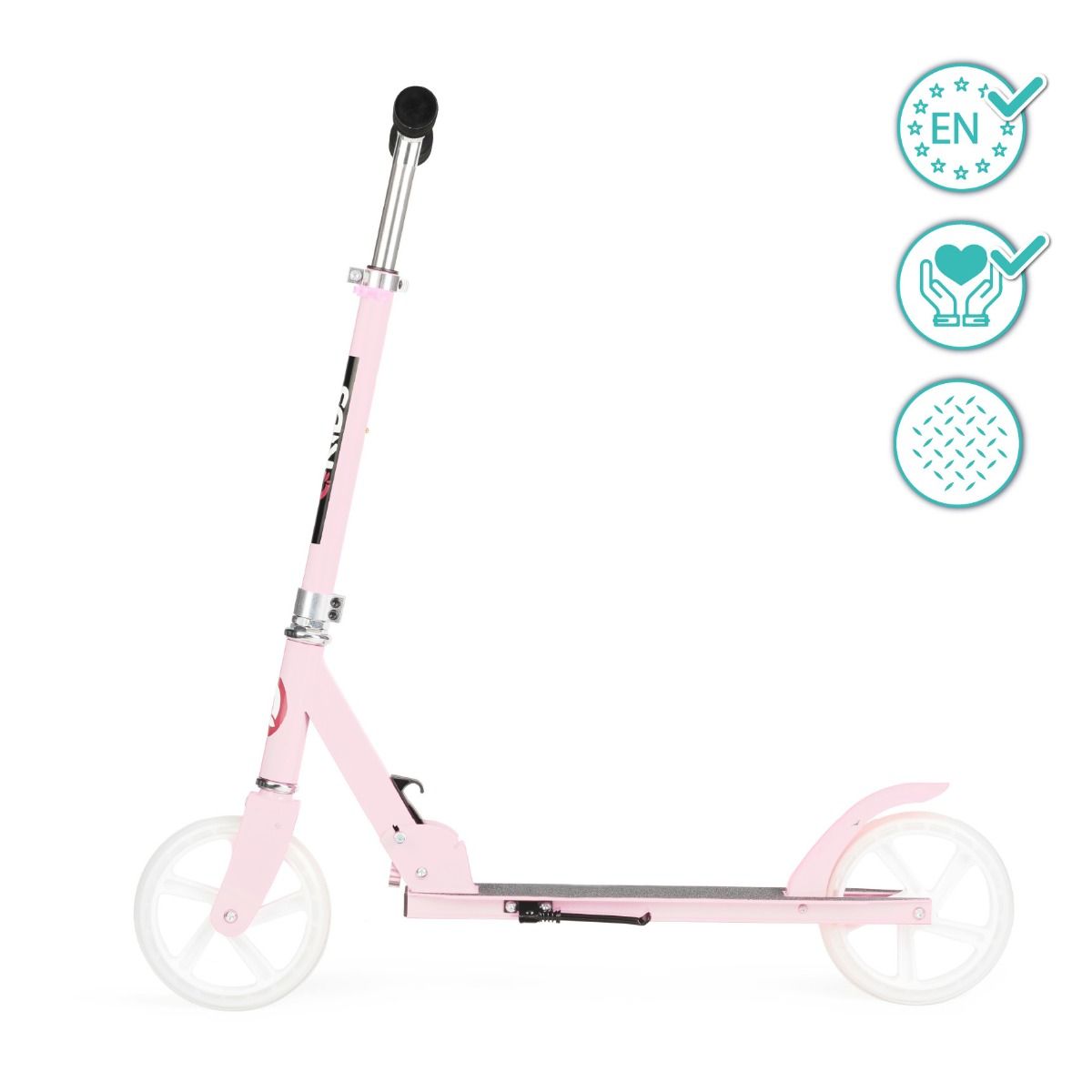 QKids trotineta copii pliabila freestyle WEISS 3 ani+ Light Pink