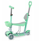 QKids trotineta 3in1 ILI cu 3 roti 12m+, Green HUBA00014 01