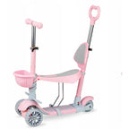 QKids trotineta 3in1 ILI cu 3 roti 12m+, Pink HUBA00016 01