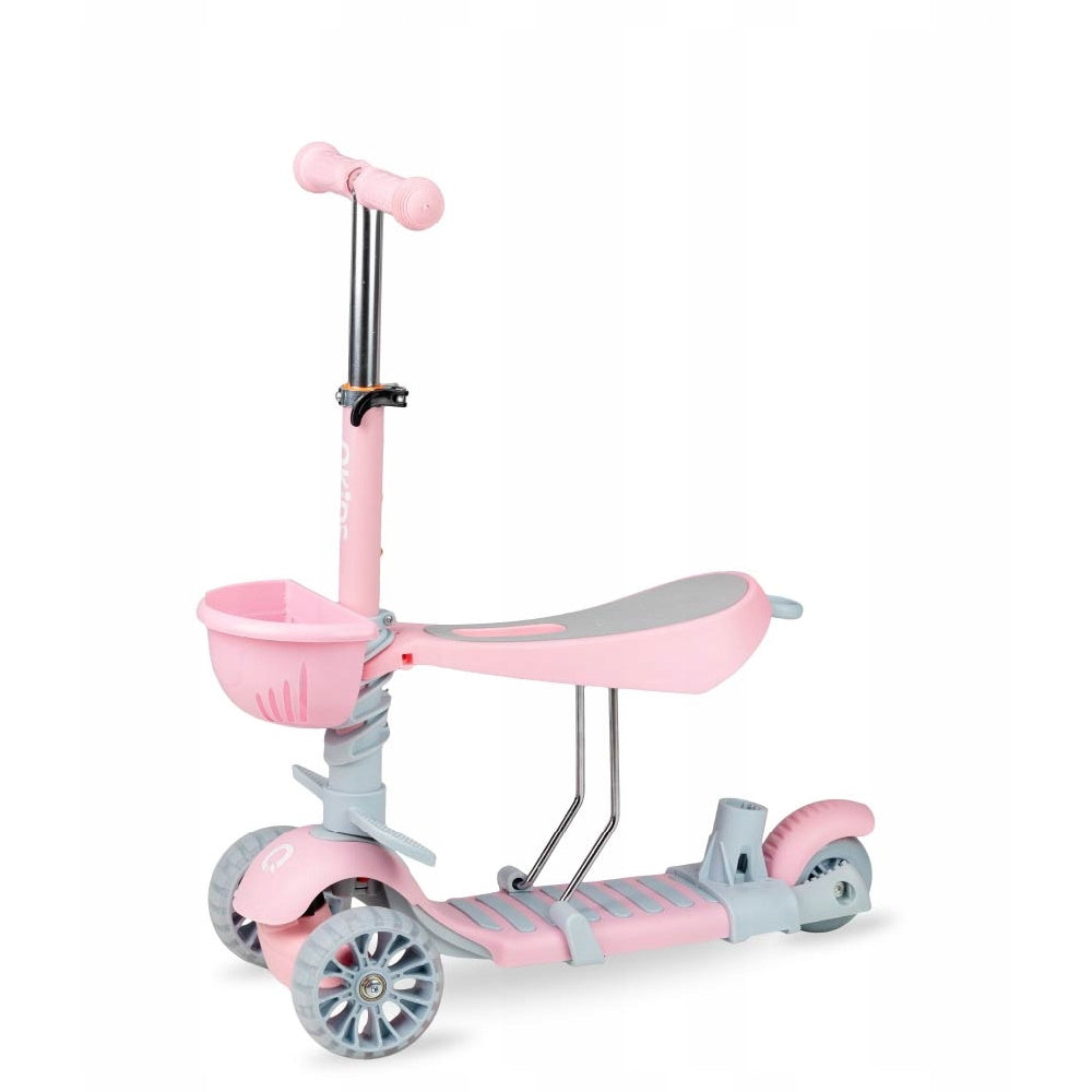 QKids trotineta 3in1 ILI cu 3 roti 12m+