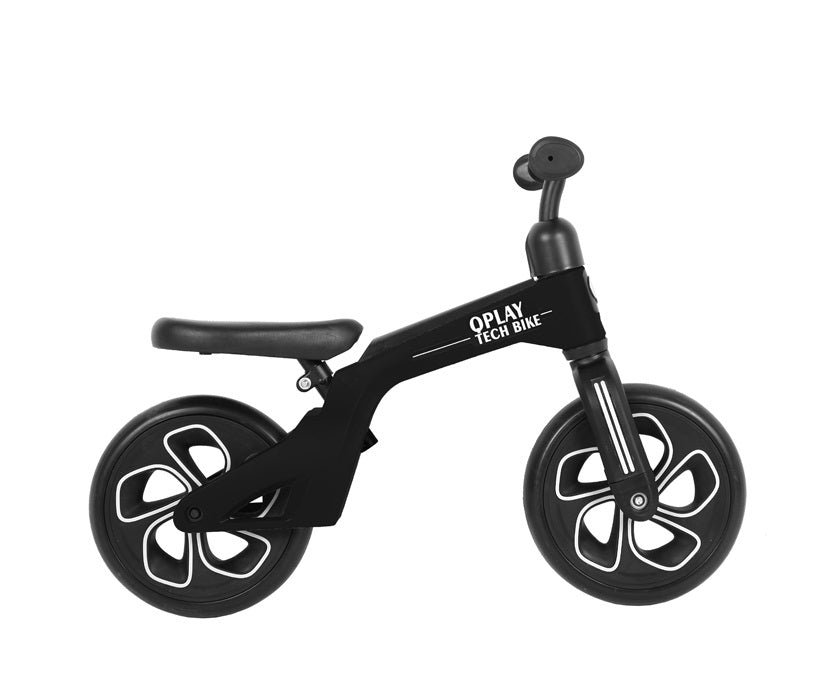 QPlay bicicleta de echilibru fara pedale 10" TECH 2-4 ani Black