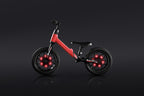 QPlay bicicleta de echilibru fara pedale 12" SPARK cu LED 3-6 ani Green