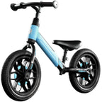 QPlay bicicleta de echilibru fara pedale 12" SPARK cu LED 3-6 ani Blue