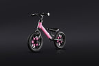 QPlay bicicleta de echilibru fara pedale 12" SPARK cu LED 3-6 ani Pink
