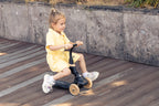 QPlay bicicleta si trotineta 2in1 Sema Evo LED 1-6 ani Coral Pink