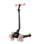 QPlay bicicleta si trotineta 2in1 Sema Evo LED 1-6 ani Coral Pink