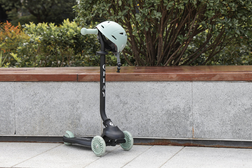 QPlay bicicleta si trotineta 2in1 Sema Evo LED 1-6 ani Jade Green