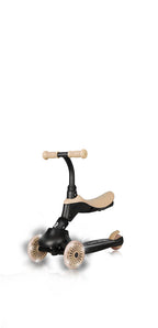 QPlay bicicleta si trotineta 2in1 Sema Evo LED 1-6 ani Khaki
